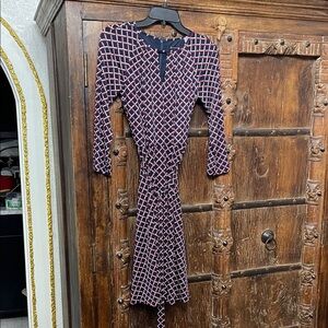 Brooks Brothers Geometric Dress Size XS
